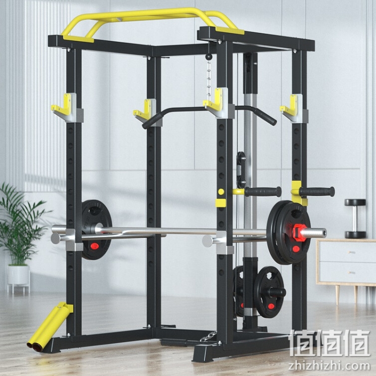 爱宸(aichen)多功能龙门架杠铃举重框式深蹲卧推架家用健身综合训练器材 【升级加厚1.8】龙门架裸机