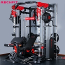 睿致(RECHFIT) 龙门架综合训练器械史密斯机多功能举重床深蹲卧推杠铃架商用家用健身器材套装组合 专业款