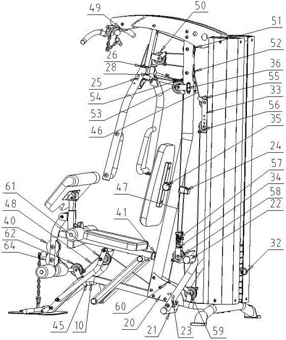 pg娱乐电子游戏 多功能单站综合训练器的制作方法