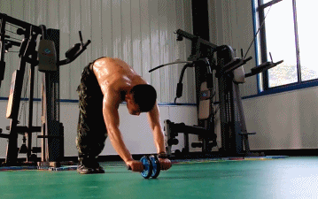 健腹轮练腹肌_腹肌撕裂者进阶训练_腹肌轮几个轮的好