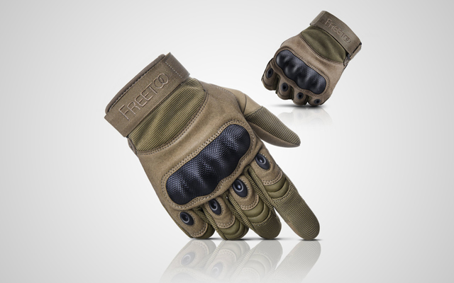 Freetoo户外手套_尼龙透气户外手套_健身手套半指
