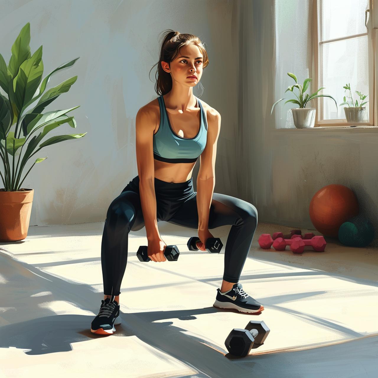 无氧运动有哪7大好处_深蹲标准动作要领_深蹲锻炼好处及注意事项