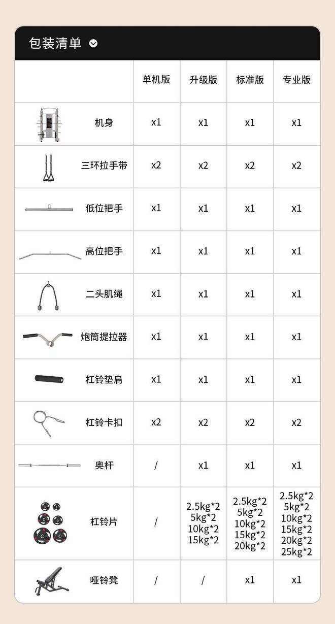 问鼎赏金女王pg官网入口下载 家用综合训练器源头厂家