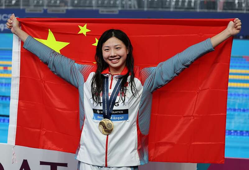中国女子蛙泳世锦赛冠军 唐钱婷 夺冠_女性长期蛙泳身型变化
