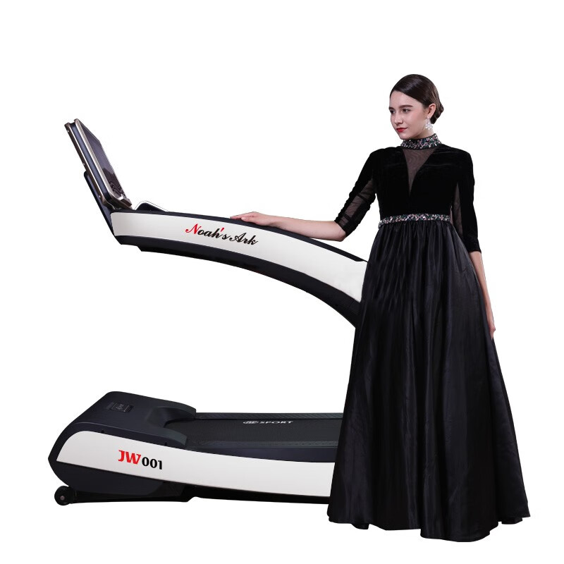 立久佳589跑步机 家庭健身设备 高品质人性化设计 74CM跑_JW-001跑步机 商用家用智能触屏健身器材 双屏运动数据记录 18.5吋10.3吋_家用跑步机哪款好