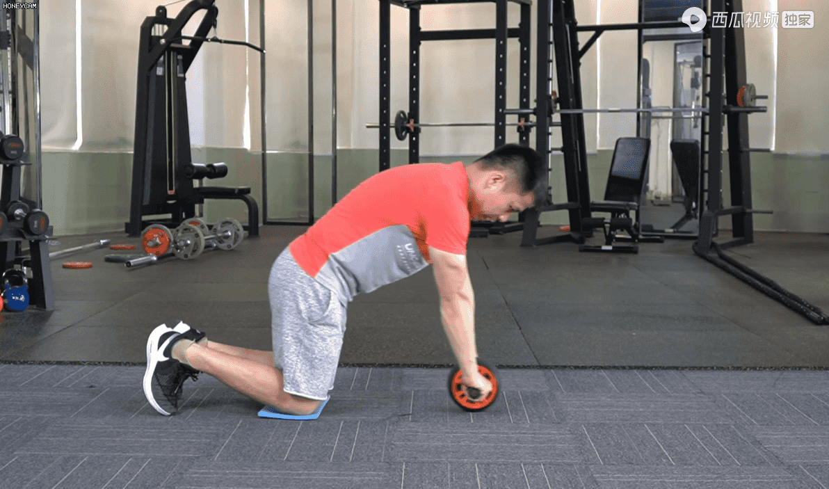 健腹轮锻炼腹肌效果_滚轮健身器_健腹轮正确使用方法