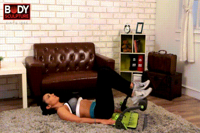 家庭健身房八合一健身器_滚轮健身器_200斤弹力辅助健身器材