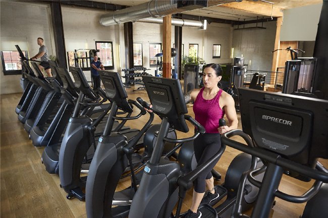 Precor必确高端椭圆机_大型全身综合训练器_商用椭圆机