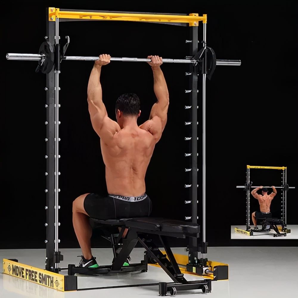 史密斯机训练动作_史密斯综合训练器_史密斯机优缺点分析