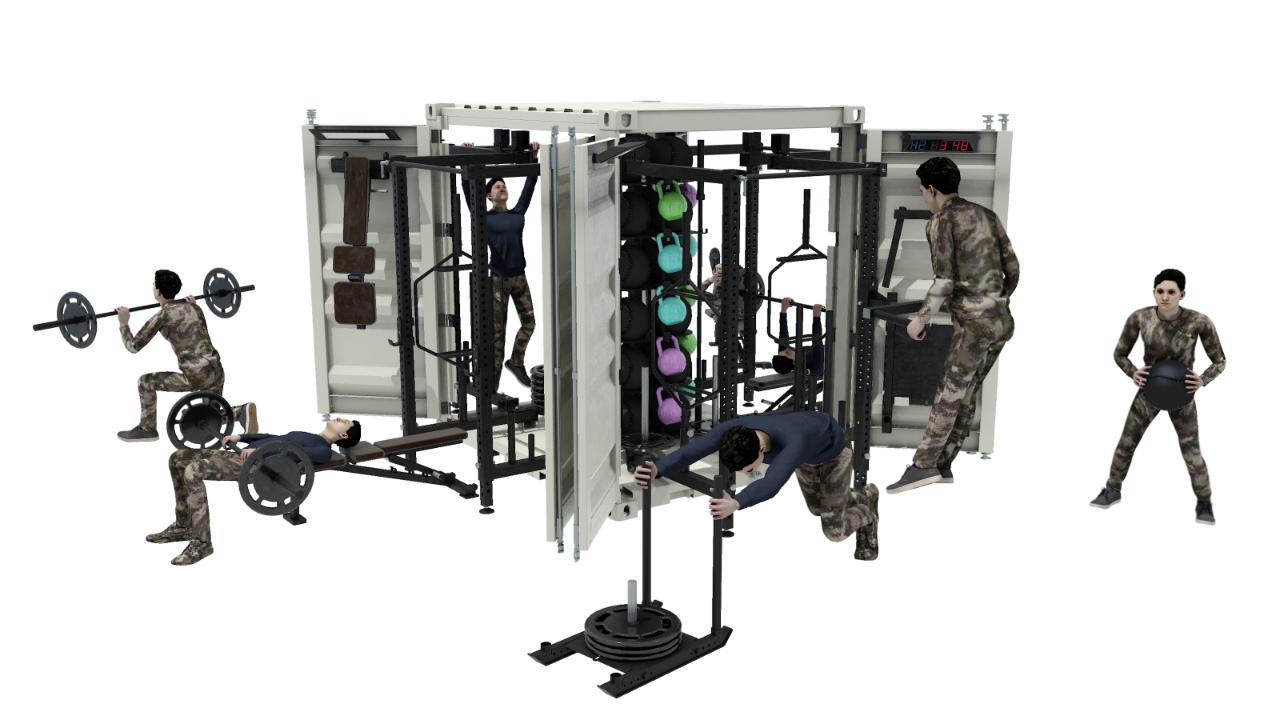 体能训练架&商用力量训练器&体能训练集装箱_力量综合训练器怎么样