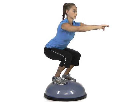 在波速球上进行训练