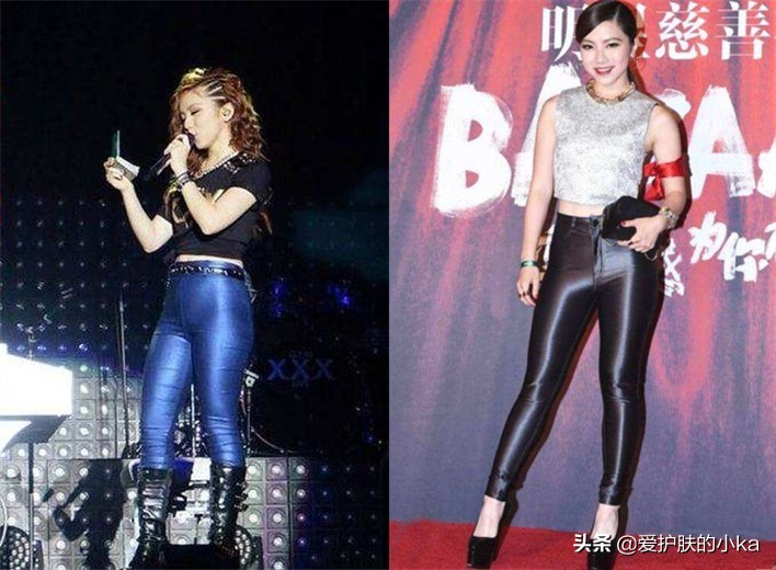 pg电子麻将胡了入口下载 157身高却穿出175超模腿，邓紫棋减肥甩肉18斤，完美摆脱皮裤印象