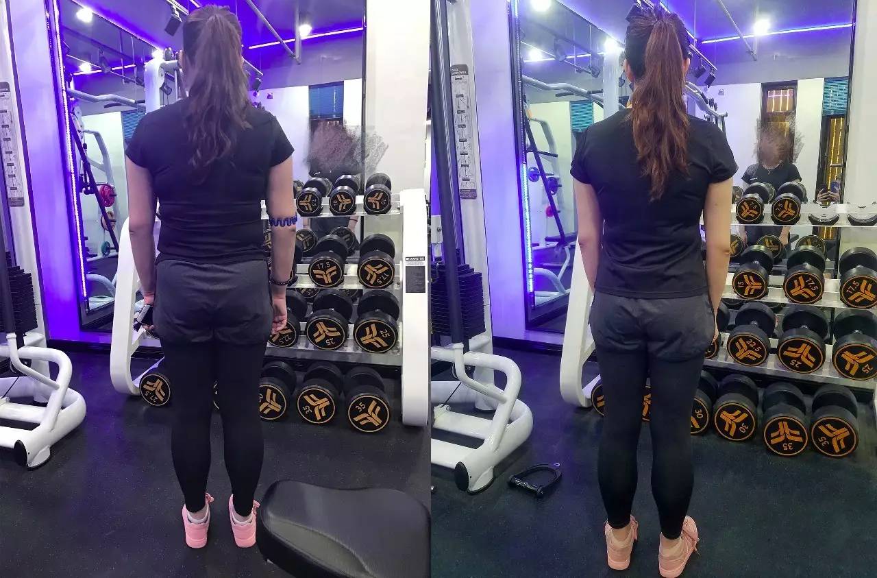 脚蹬拉力器瘦腰腹训练_明星减肥方法对比_赵一楠牛牛瘦身